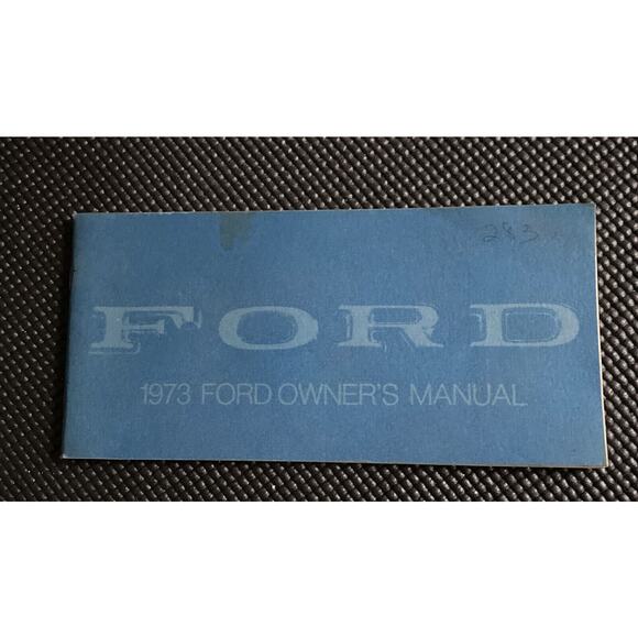 Ford 1973 Owners Manual VTG Performance American Made - Picture 1 of 9